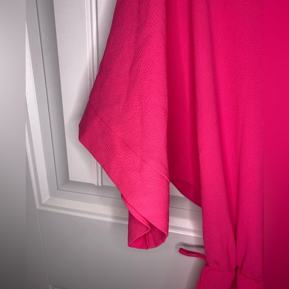 VICI Hot Pink Short Sleeve Romper - Picture 3 of 10